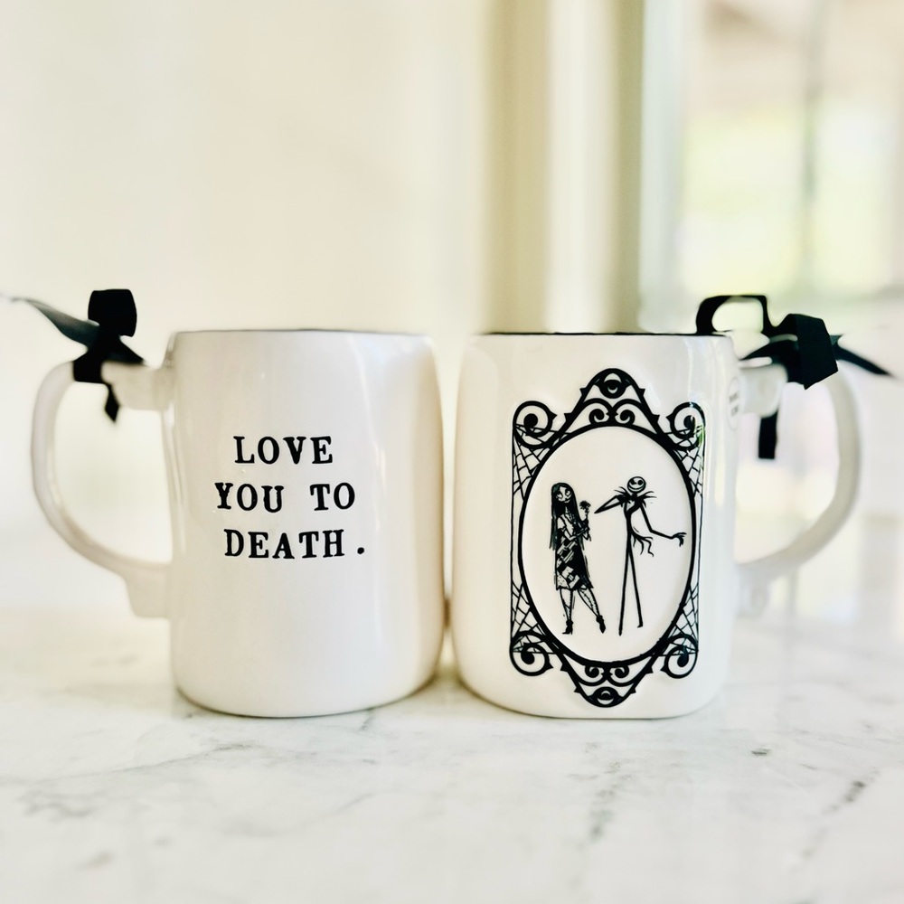 Rae Dunn Nightmare Before Christmas Mugs